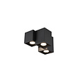 Trio Lighting Uneven 3-block ceiling lamp 3xGU10 matt black - Ideal lighting for any space