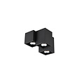 Trio Lighting Plafonnier 3-blocs inégaux 3xGU10 noir mat - Éclairage idéal pour chaque espace