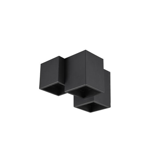 Trio Lighting Unebene 3-Block-Deckenleuchte 3xGU10 mattschwarz - Perfekte Beleuchtung für jeden Raum