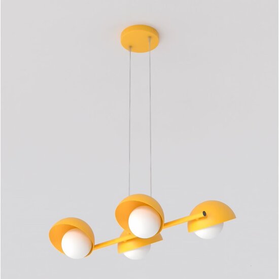 Emibig Emibig BOOM 4 ORANGE - Scandinavische hanglamp voor een sfeervolle ruimte