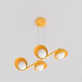 Emibig Emibig BOOM 4 ORANGE - Lampe suspendue scandinave pour une atmosphère chaleureuse