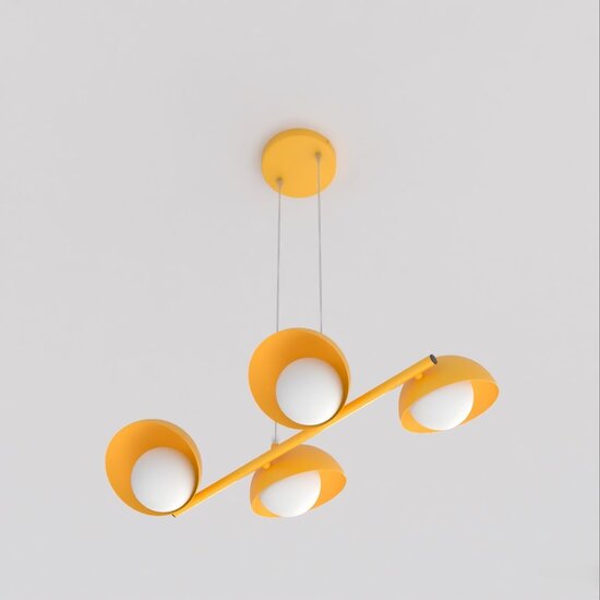 Emibig Emibig BOOM 4 ORANGE - Scandinavische hanglamp voor een sfeervolle ruimte
