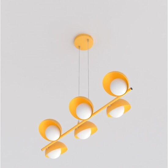 Emibig Emibig BOOM 6 ORANGE - Lámpara colgante escandinava para cualquier espacio