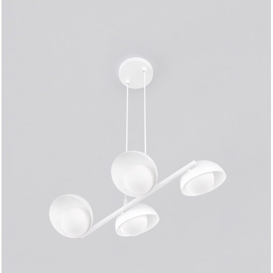 Emibig Emibig BOOM 4 WHITE - Lampe suspendue scandinave pour tous les espaces