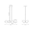Emibig Emibig BOOM 4 WHITE - Lampe suspendue scandinave pour tous les espaces