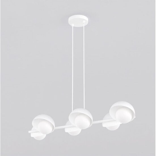 Emibig Emibig BOOM 6 WHITE - Élégante suspension scandinave pour tous les espaces