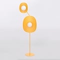 Emibig Emibig DELULU LP2 ORANGE - Lámpara de pie moderna para una iluminación elegante