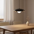Emibig Emibig SKIN 1 BLACK - Lámpara colgante escandinava elegante para cualquier espacio