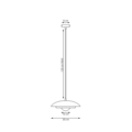 Emibig Emibig SKIN 1 BLACK - Elegant Scandinavian pendant lamp for any space