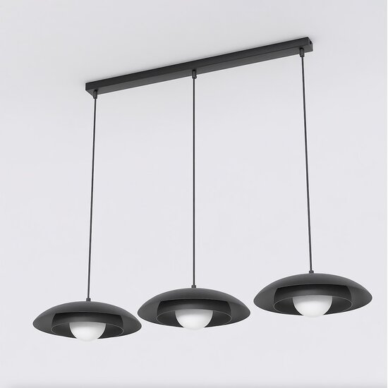 Emibig Emibig SKIN 3 BLACK - Elegant Scandinavian pendant lamp for any space