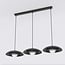 Emibig Emibig SKIN 3 BLACK - Lámpara colgante escandinava elegante para cualquier espacio