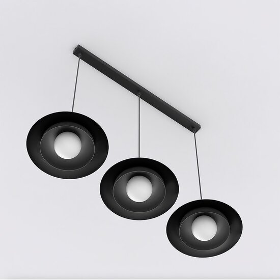 Emibig Emibig SKIN 3 BLACK - Elegant Scandinavian pendant lamp for any space
