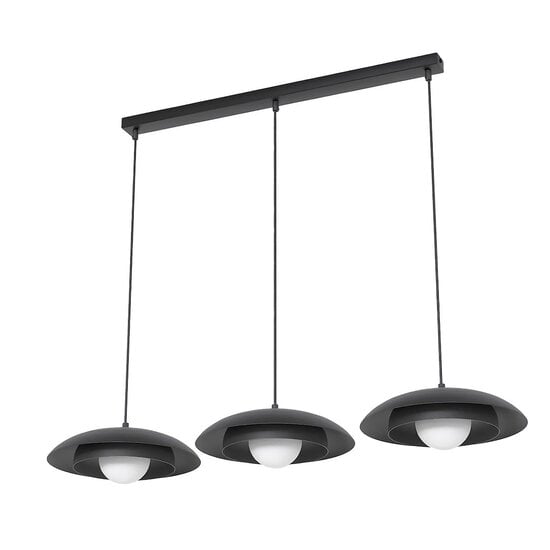 Emibig Emibig SKIN 3 BLACK - Elegante skandinavische Pendelleuchte für jeden Raum