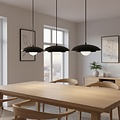 Emibig Emibig SKIN 3 BLACK - Elegant Scandinavian pendant lamp for any space