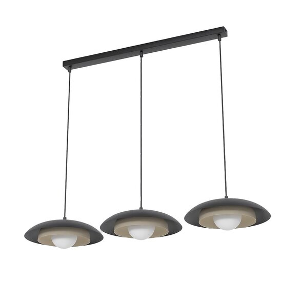 Emibig Emibig SKIN 3 BL MOKKA - Lampe suspendue scandinave pour tous les espaces