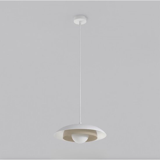 Emibig Emibig SKIN 1 WH MOKKA - Lámpara colgante escandinava para una iluminación elegante