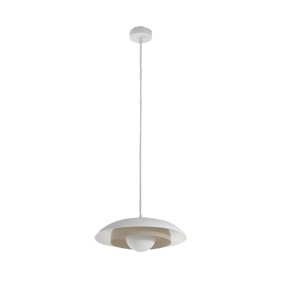 Emibig Emibig SKIN 1 WH MOKKA - Lámpara colgante escandinava para una iluminación elegante