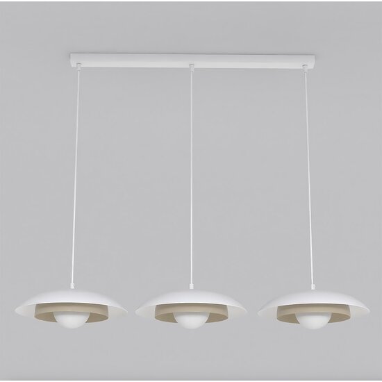 Emibig Emibig SKIN 3 WH MOKKA - Lampe suspendue scandinave pour tous les espaces