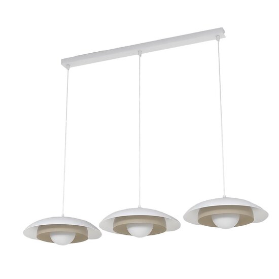 Emibig Emibig SKIN 3 WH MOKKA - Scandinavian pendant lamp for any space