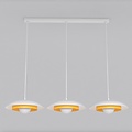 Emibig Emibig SKIN 3 WH ORANGE - Scandinavian pendant lamp for a cozy atmosphere