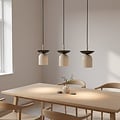 Emibig Emibig EGO 3 BL MOKKA - Lámpara colgante escandinava para una iluminación acogedora