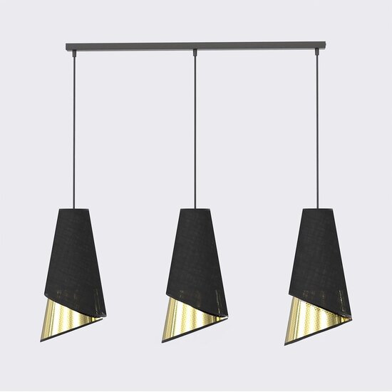 Emibig Emibig MODA 3 BL GOLD - Modern pendant lamp for any space