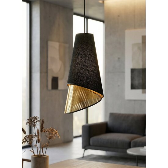 Emibig Emibig MODA 3 BL GOLD - Moderne Pendelleuchte für jeden Raum