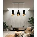 Emibig Emibig MODA 3 BL GOLD - Modern pendant lamp for any space