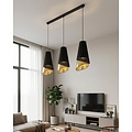Emibig Emibig MODA 3 BL GOLD - Modern pendant lamp for any space