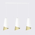 Emibig Emibig MODA 3 WH GOLD - Moderne Pendelleuchte für stilvolle Beleuchtung