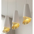 Emibig Emibig MODA 3 WH GOLD - Moderne Pendelleuchte für stilvolle Beleuchtung