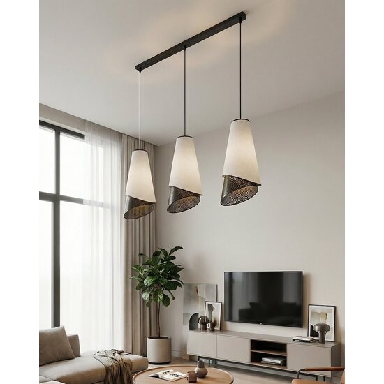 Emibig Emibig MODA 3 BL GRAY - Lámpara colgante moderna para una iluminación elegante
