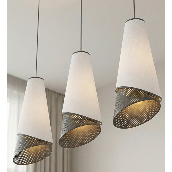 Emibig Emibig MODA 3 BL GRAY - Moderne Pendelleuchte für stilvolle Beleuchtung