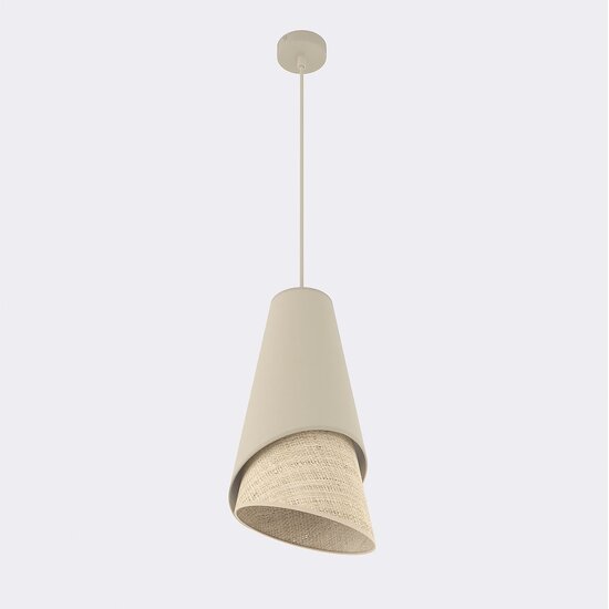 Emibig Emibig MODA 1 MO RATTAN - Moderne hanglamp voor elke ruimte
