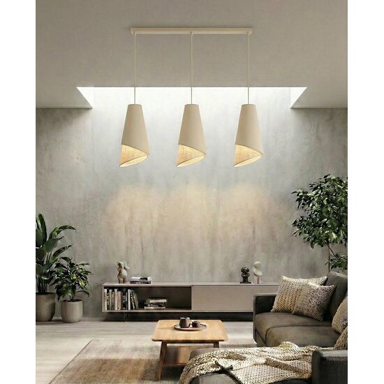 Emibig Emibig MODA 3 MO RATTAN - Lámpara colgante moderna para una iluminación elegante