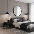 Emibig Emibig MULAN 1 BLACK - Moderne hanglamp voor elke ruimte