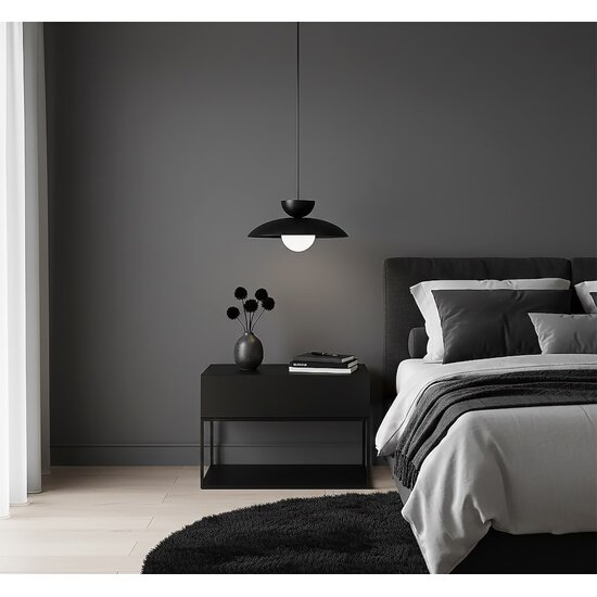 Emibig Emibig MULAN 1 BLACK - Lampe suspendue moderne pour tous les espaces