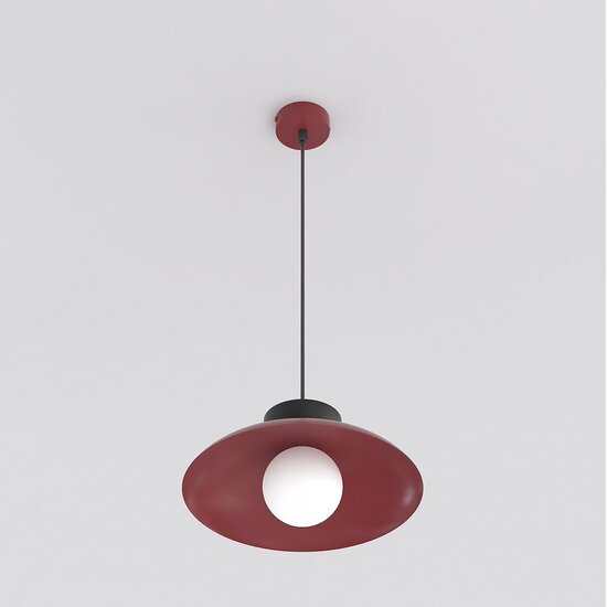Emibig Emibig MULAN 1 BURGUNDY BL - Scandinavian pendant lamp for any space