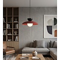 Emibig Emibig MULAN 1 BURGUNDY BL - Scandinavian pendant lamp for any space