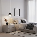 Emibig Emibig MULAN 1 MOKKA BL - Scandinavische hanglamp voor elke ruimte