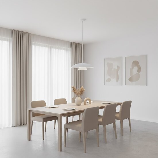 Emibig Emibig BABEL 1 WHITE - Scandinavian pendant lamp for any space