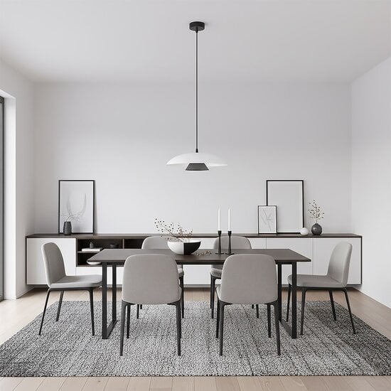 Emibig Emibig BABEL 1 WHITE BL - Skandinavische Pendelleuchte für jeden Raum