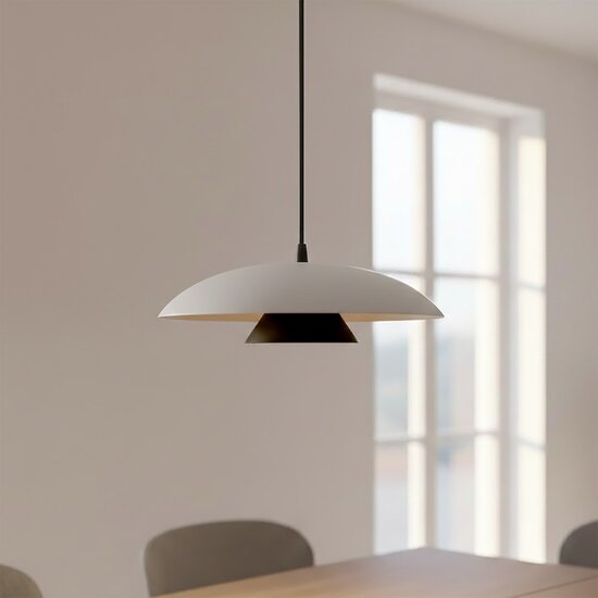 Emibig Emibig BABEL 1 WHITE BL - Scandinavian pendant lamp for any space