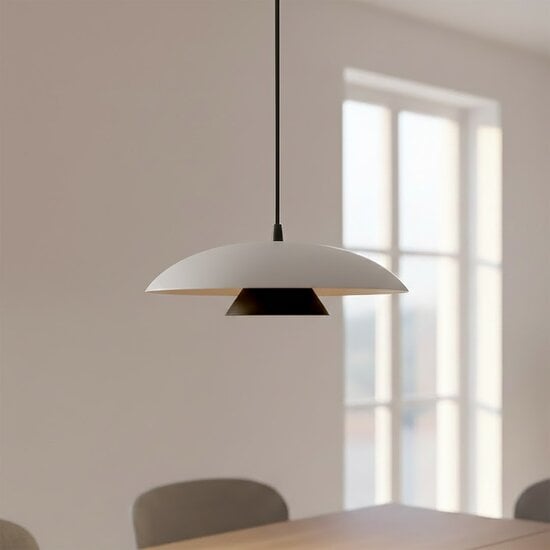 Emibig Emibig BABEL 1 WHITE BL - Skandinavische Pendelleuchte für jeden Raum