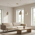 Emibig Emibig KRU 3 MOKKA - Scandinavische hanglamp voor elke ruimte