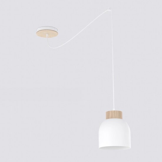 Emibig Emibig KRU 1 WHITE - Lampe suspendue scandinave pour tous les espaces