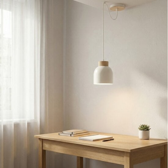 Emibig Emibig KRU 1 WHITE - Lámpara colgante escandinava para cualquier espacio