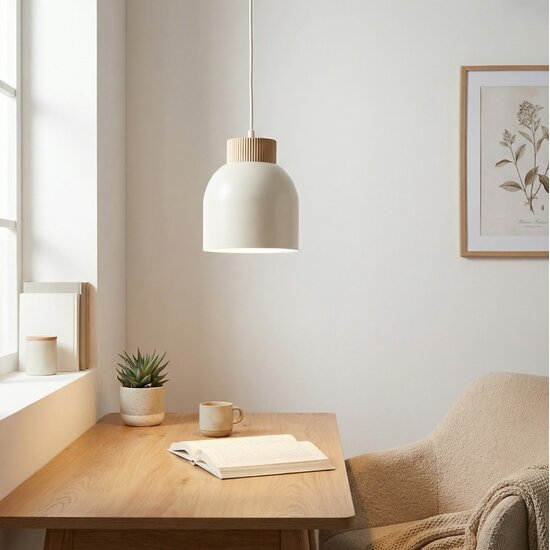 Emibig Emibig KRU 1 WHITE - Scandinavian pendant lamp for any space