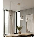 Emibig Emibig KRU 3 WHITE - Scandinavian pendant lamp for any space