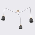 Emibig Emibig KRU 3 BLACK - Scandinavian pendant lamp for any space
